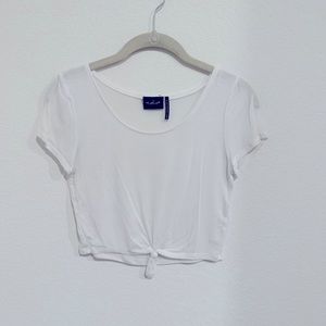 Urban Outfitters White Crop Top